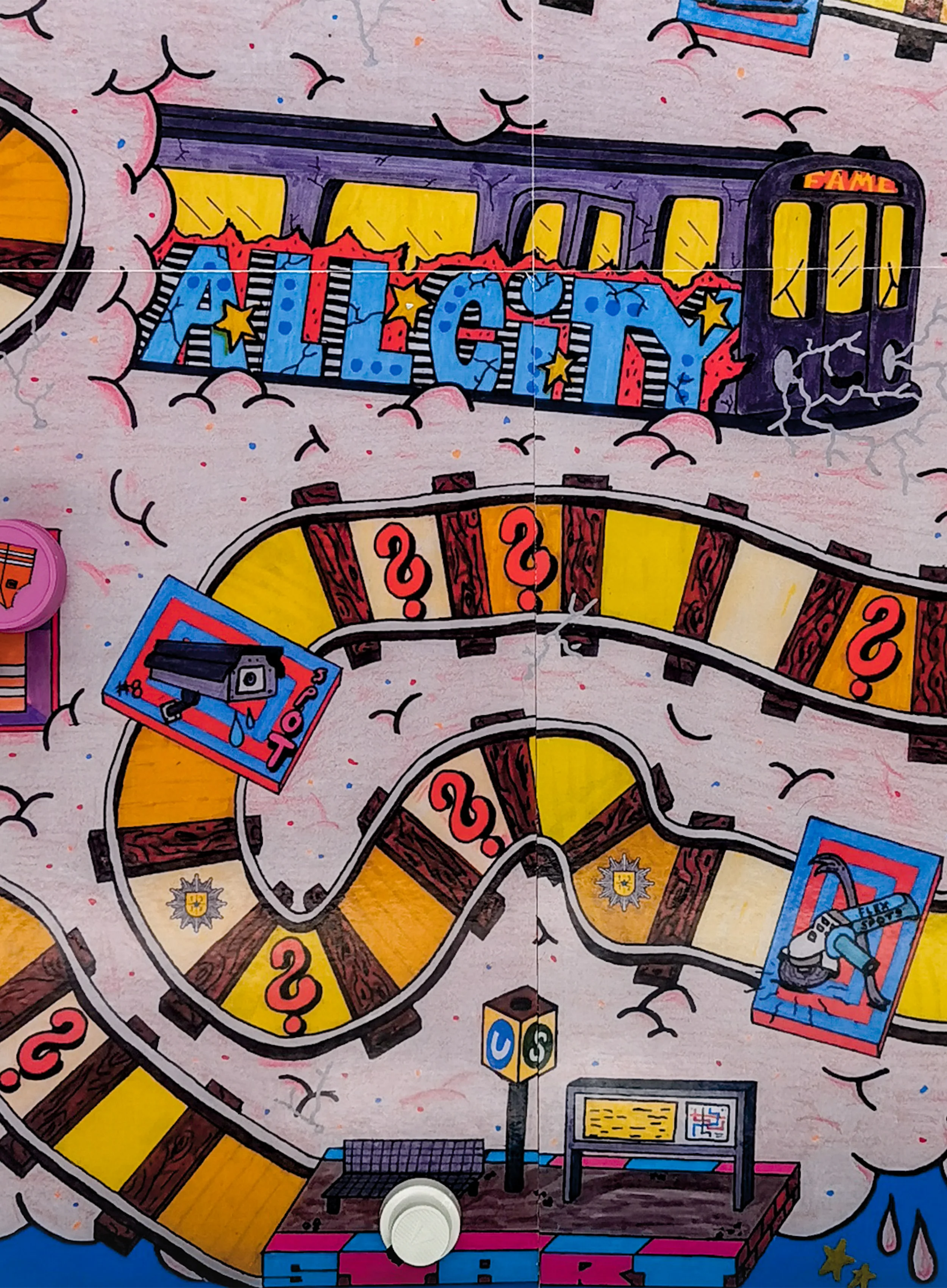 All City: The Trainwriting Board Game - Image 2