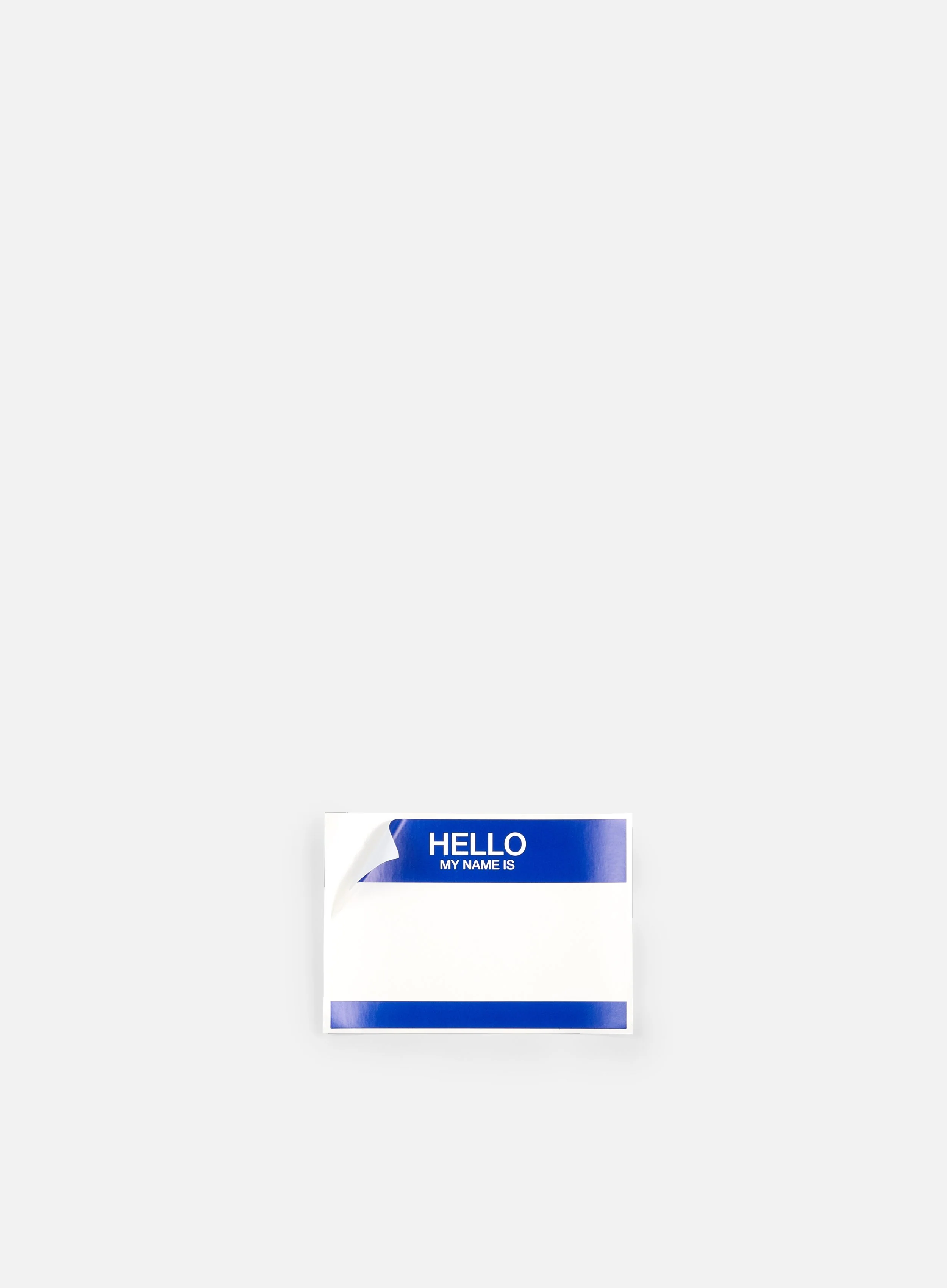Flux Eggshell Hello My Name Is Stickers 50 pcs - Image 3