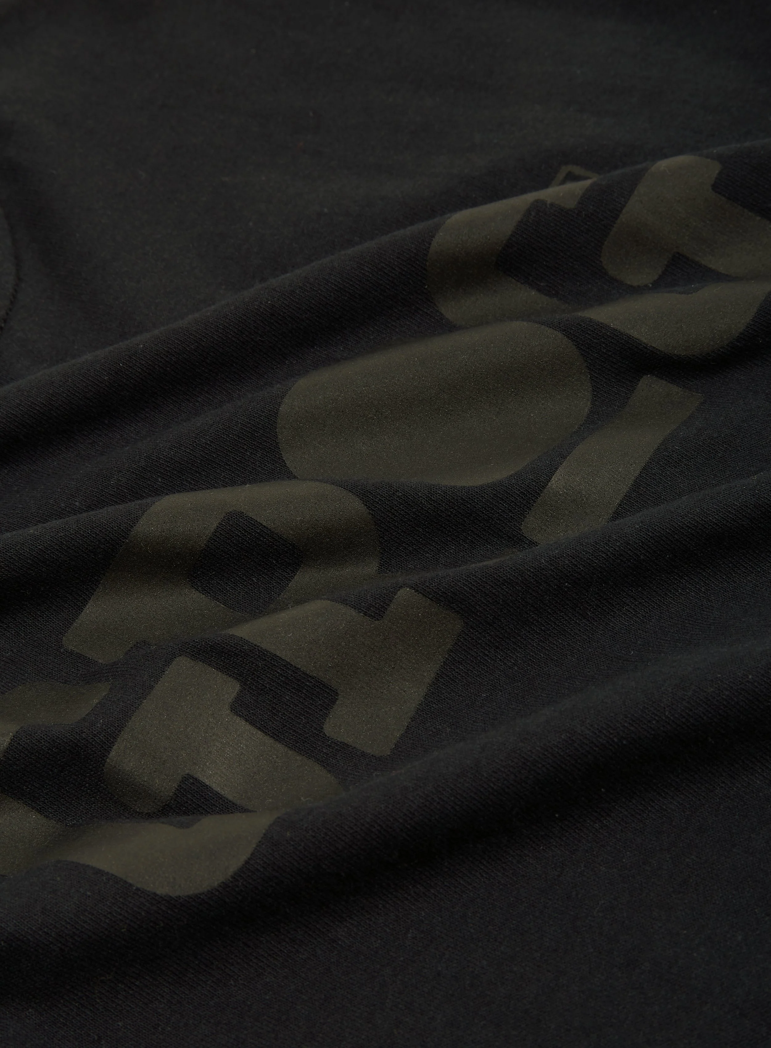Grog Classic Logo T-shirt, Black/Black - Image 2