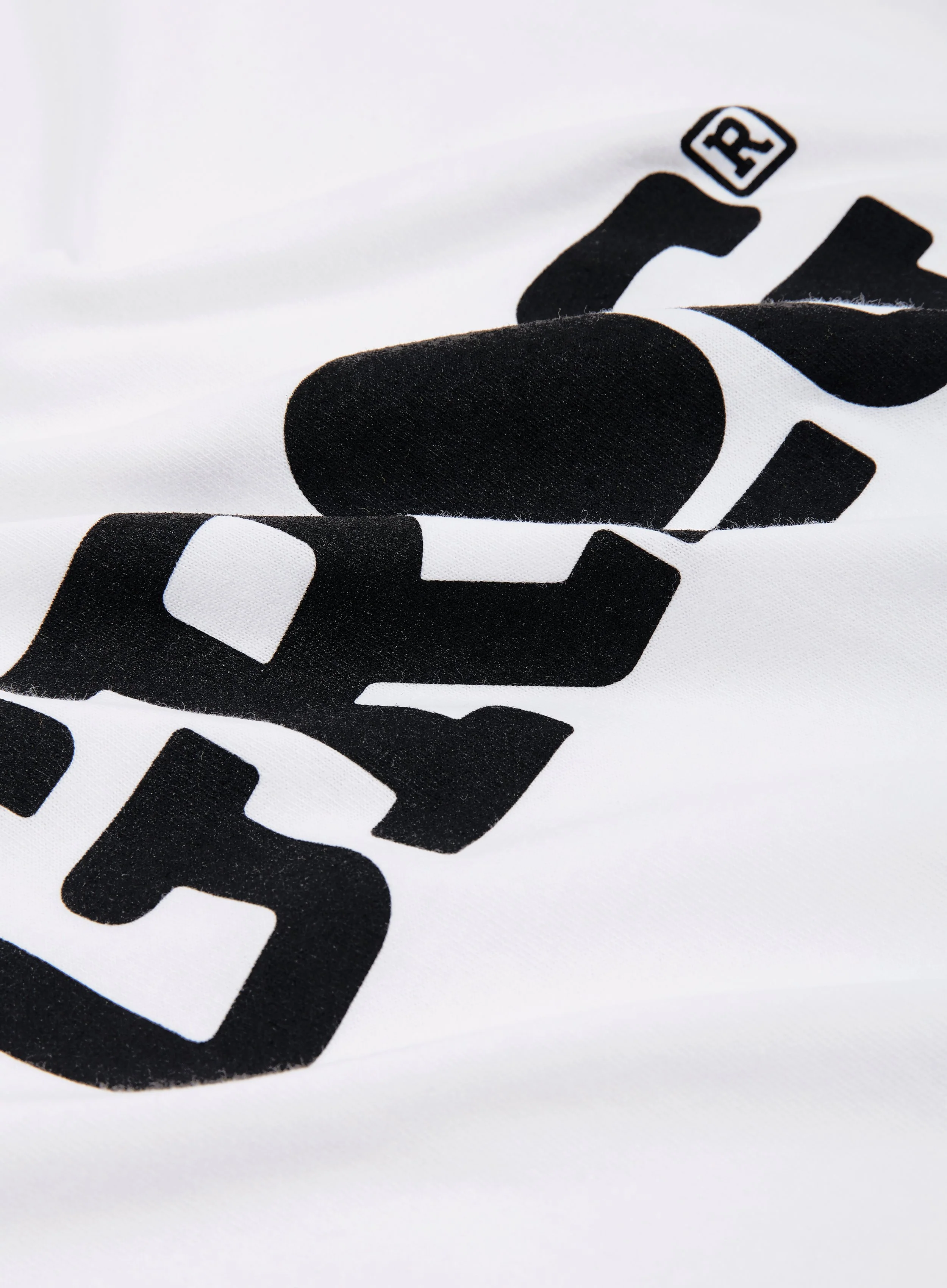 Grog Classic Logo T-shirt, White/Black - Image 2