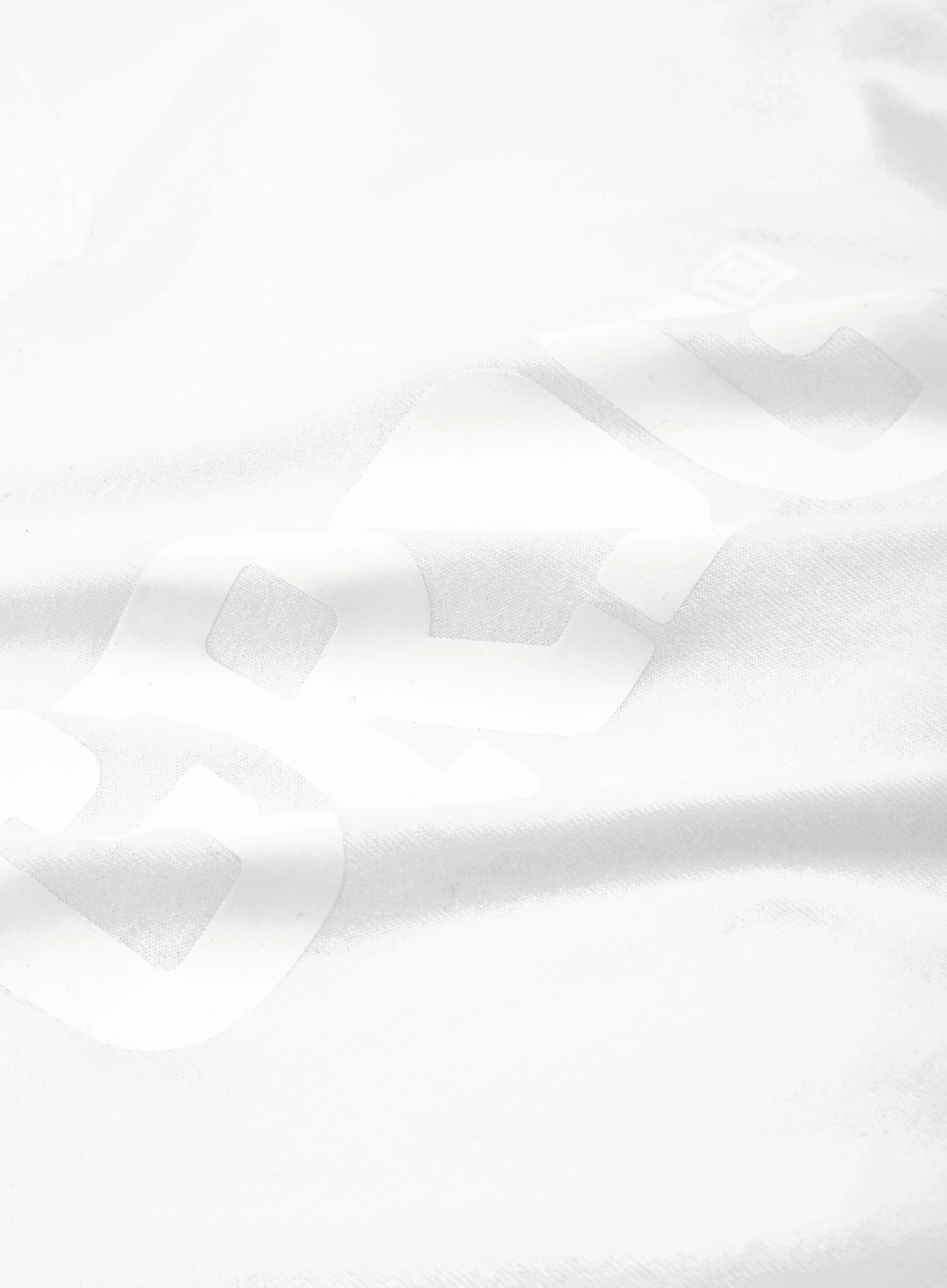 Grog Classic Logo T-shirt, White/White - Image 2