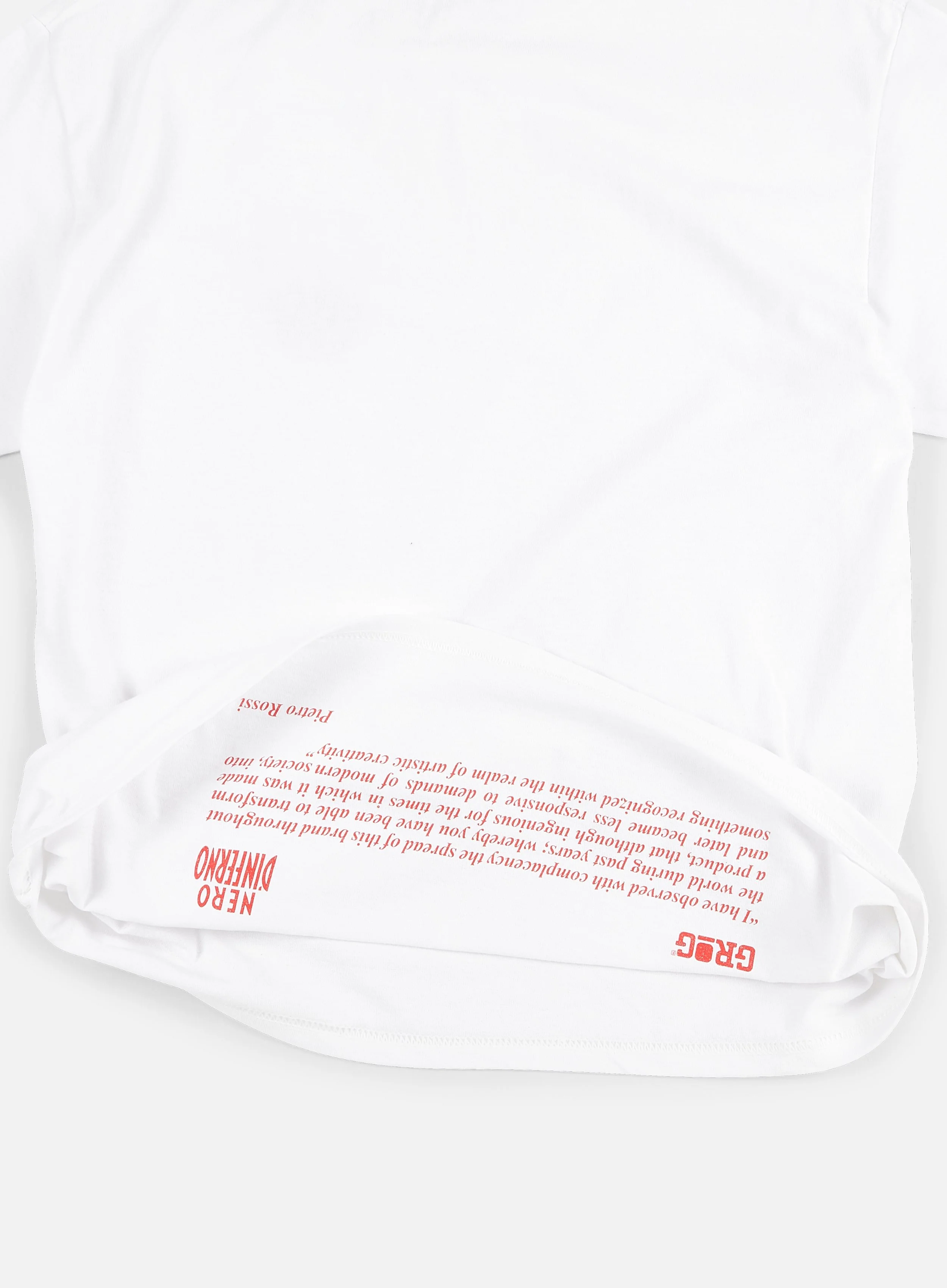 Grog Nero D'Inferno Chronicle T-shirt LTD, White - Image 3