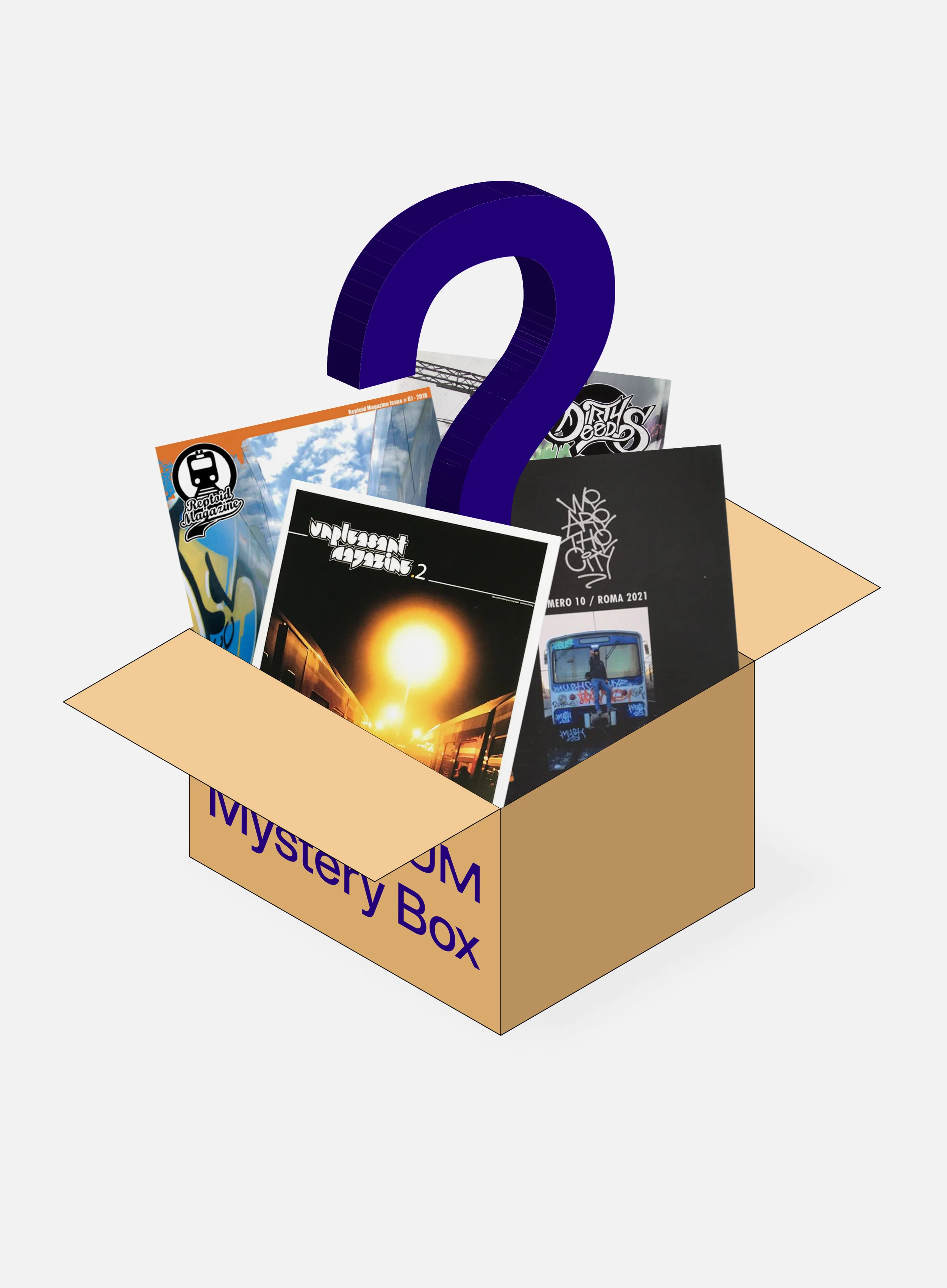 Magazine Mystery Box 10 pz #Eastern Europe