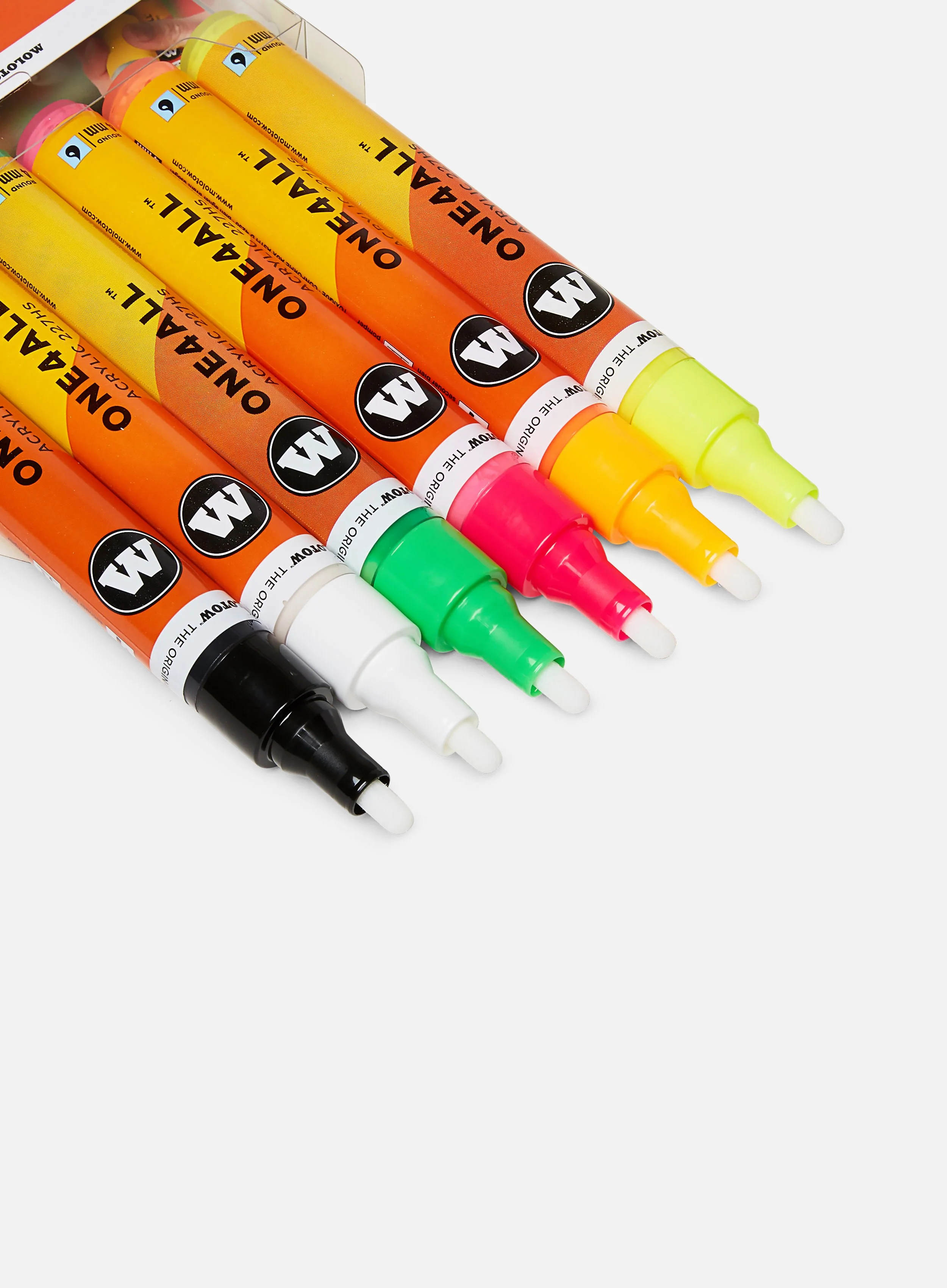 Molotow ONE4ALL 227 HS Neon Set 6 pz - Image 2