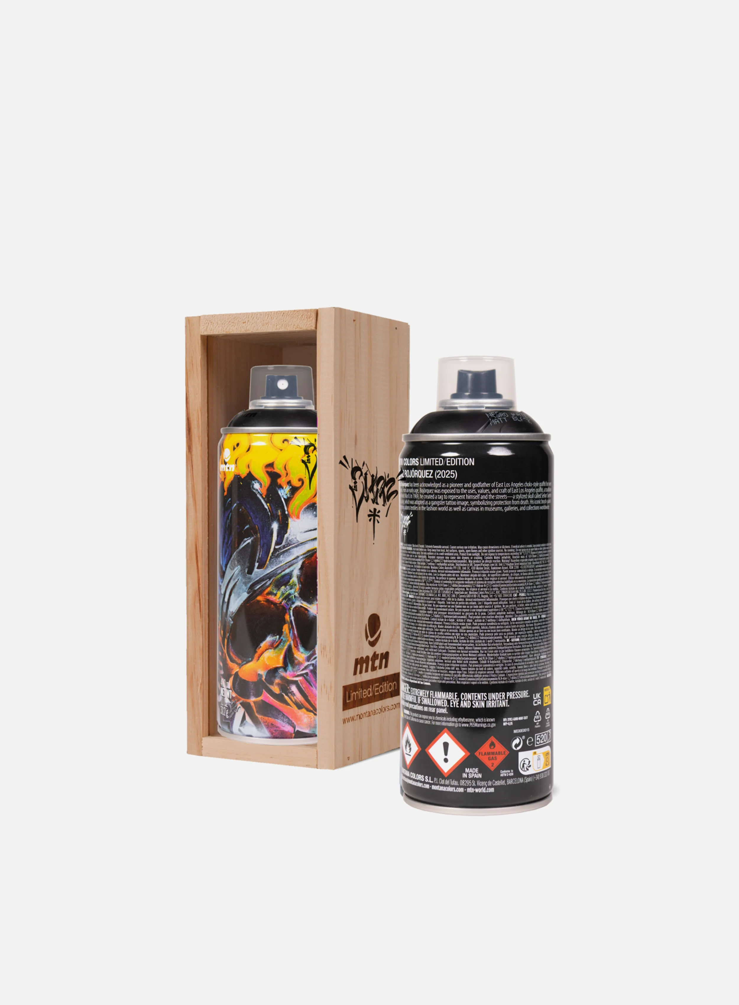Montana MTN 94 Ltd Ed by Chaz, Matt Black - Image 3