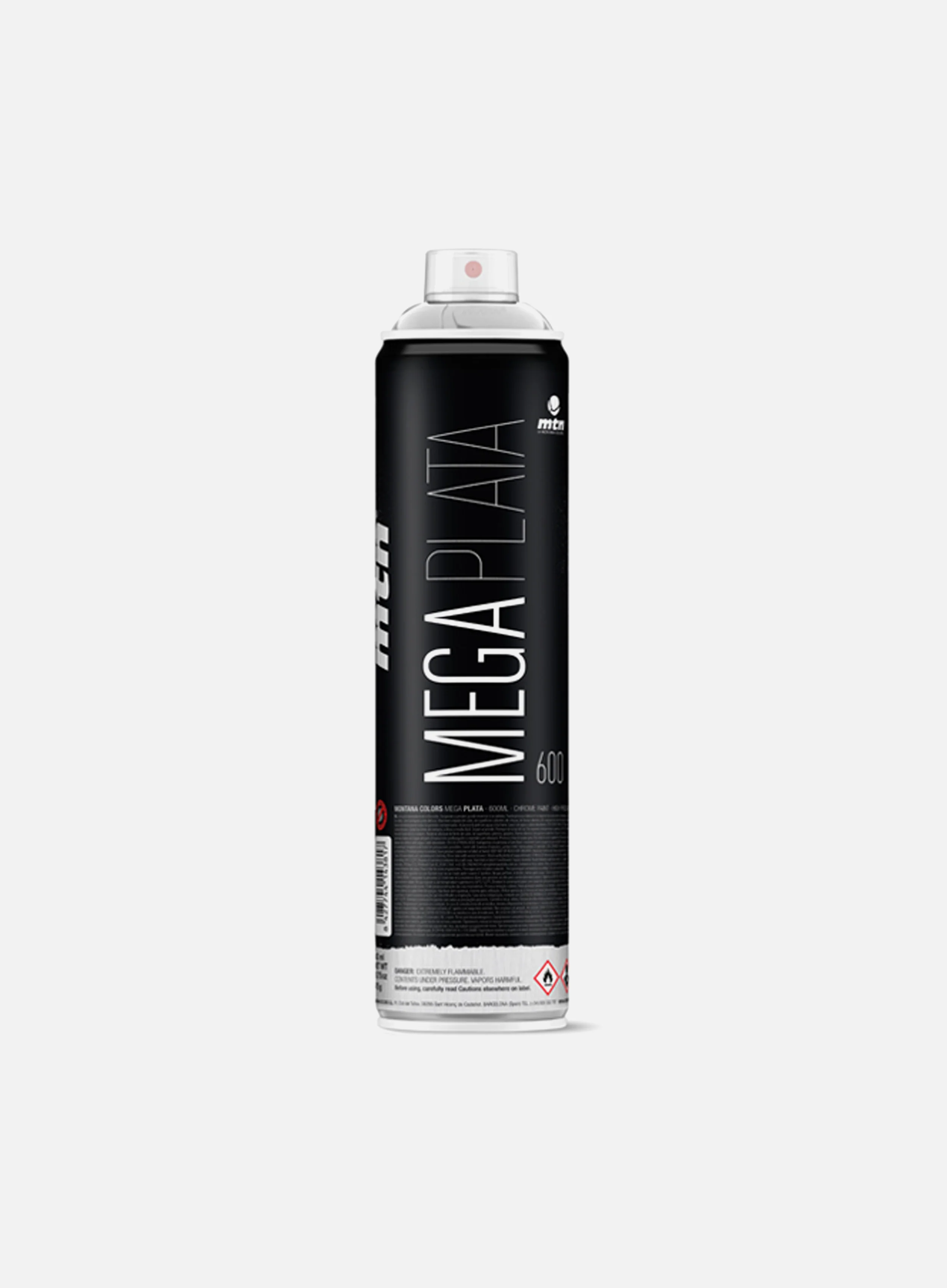 Montana Mega 600 ml Chrome Silver