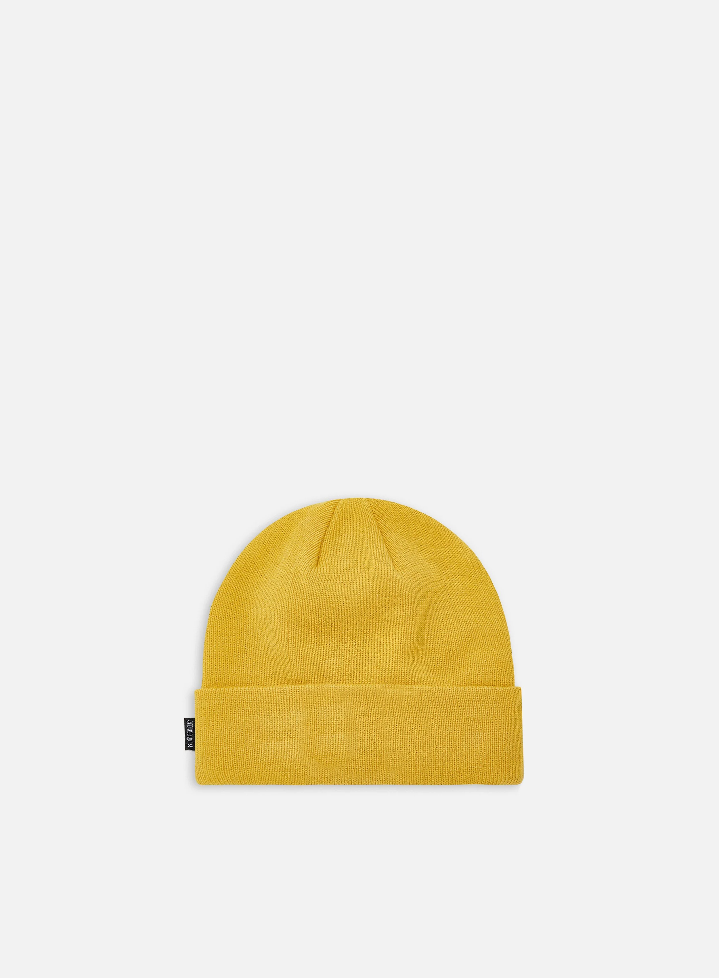 Mr Serious Yellow Super Fat Beanie, Yellow/Black - Image 2