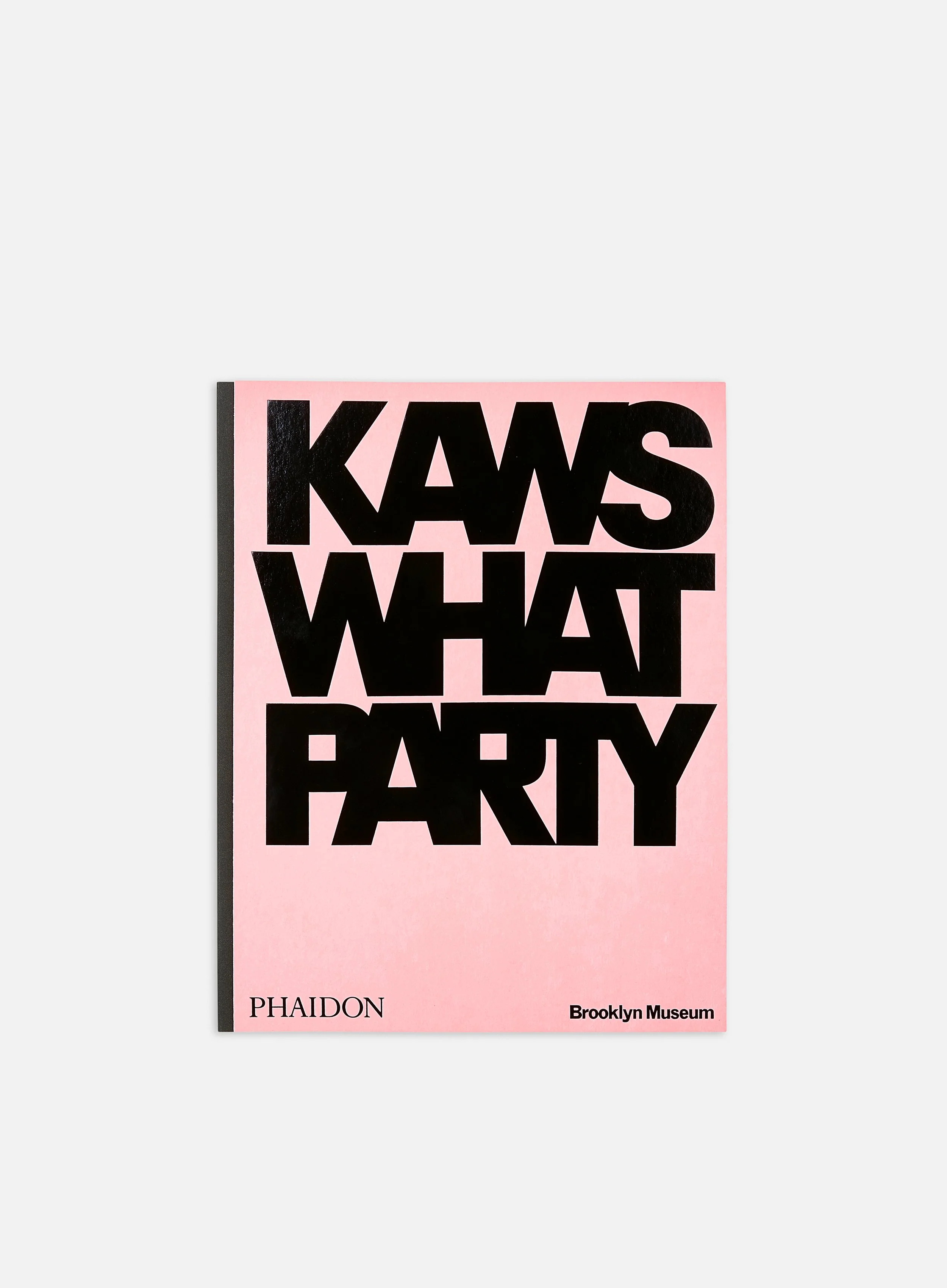 Phaidon Kaws: What Party, Black on Pink - Image 2