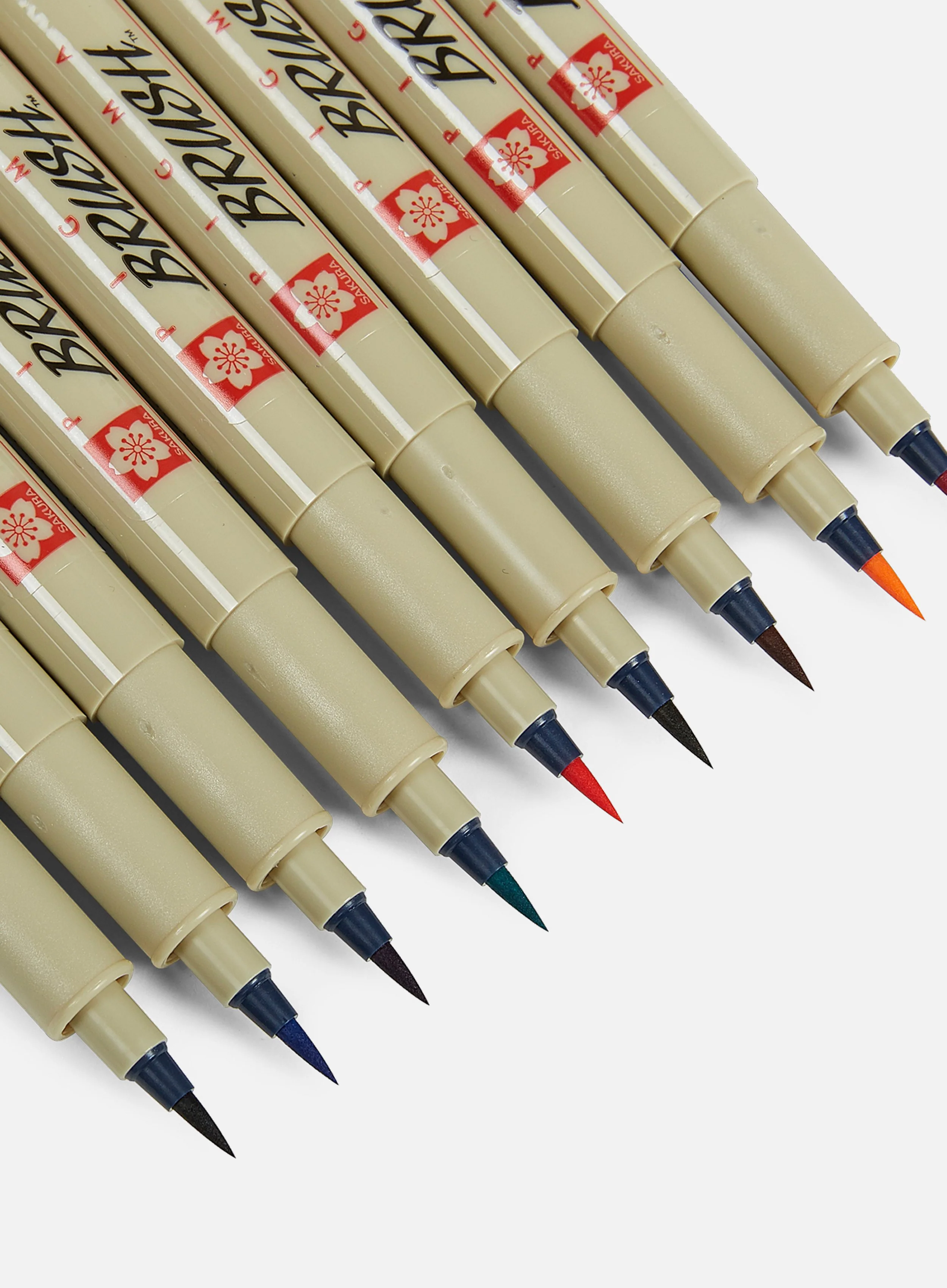 Sakura Pigma Brush Set 9 pz - Image 2