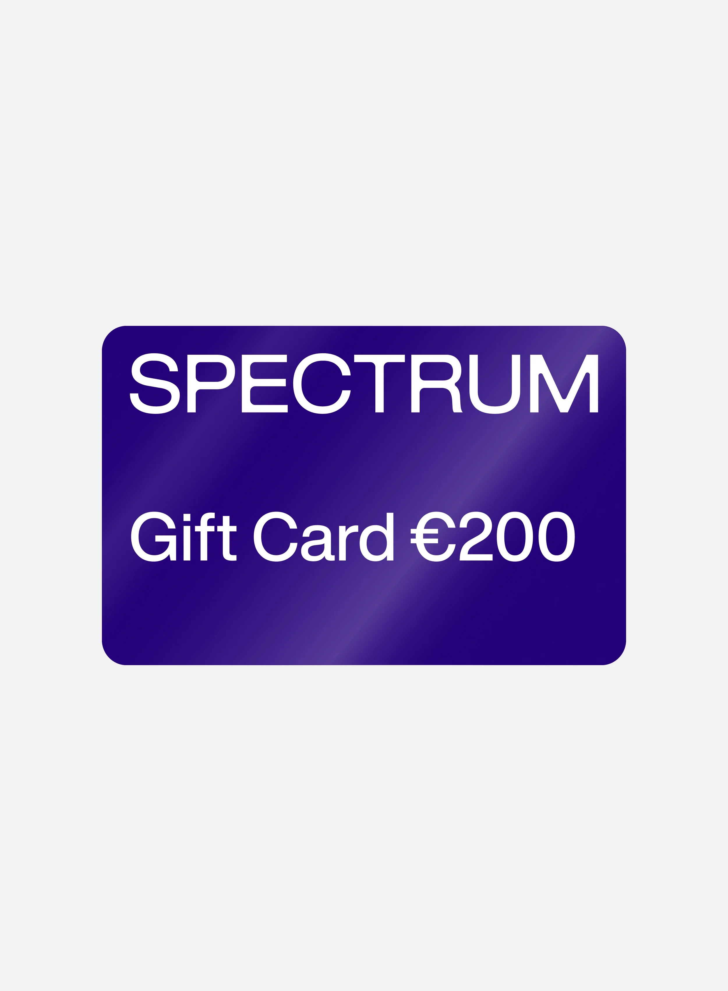 Spectrum Gift Card €200