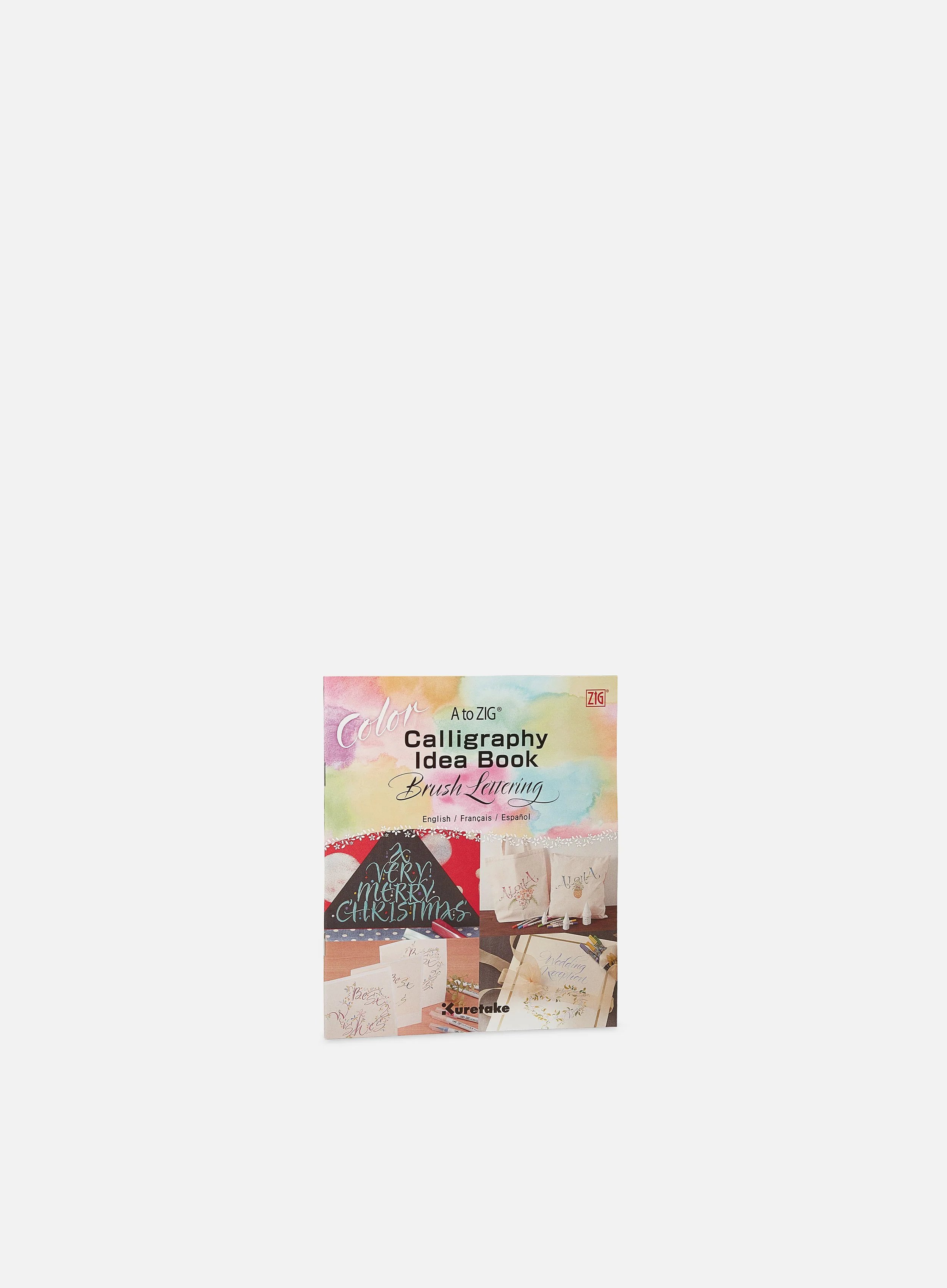 Zig A to ZIG Calligraphy Brush Lettering Color Idea Book