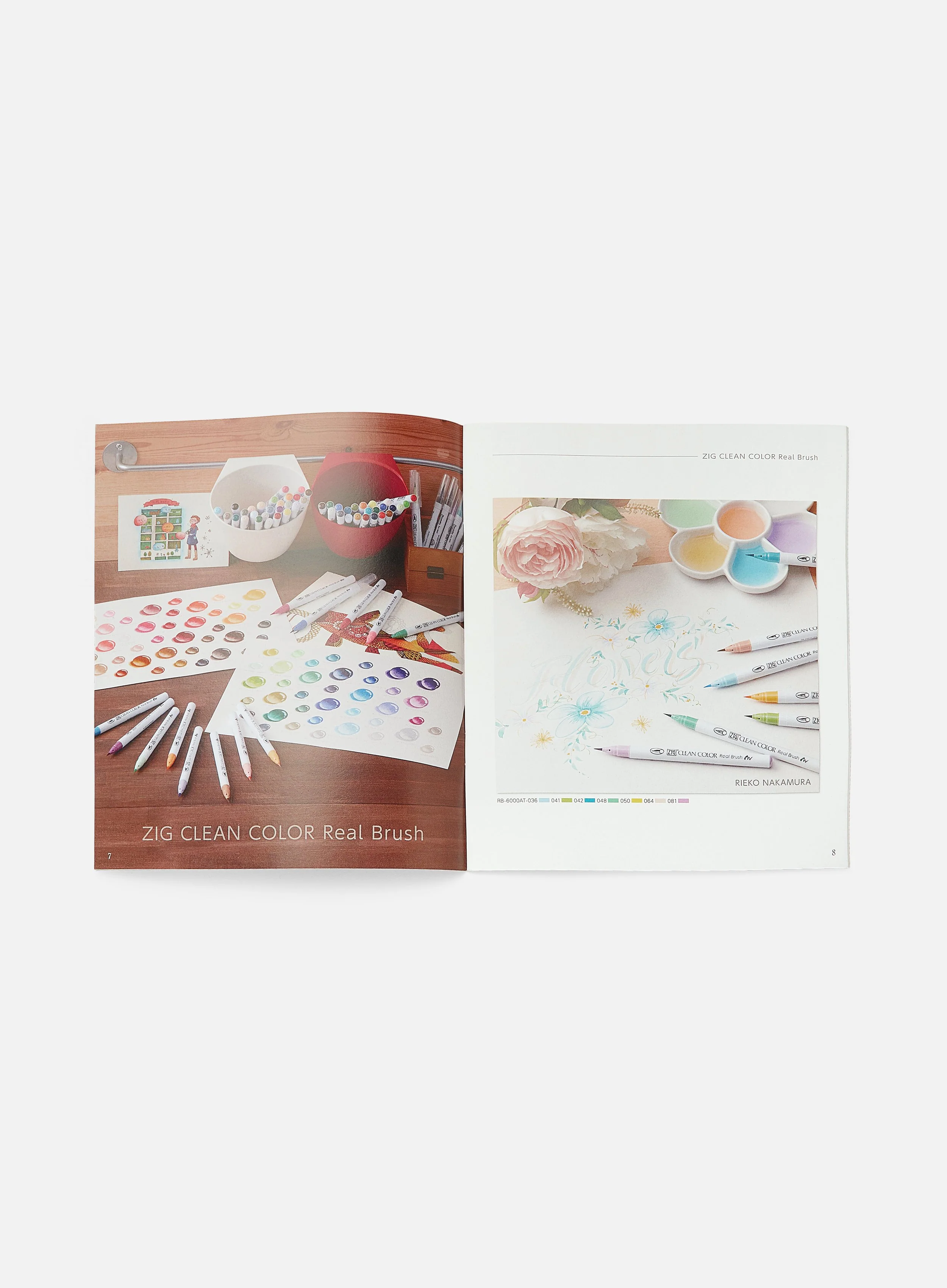 Zig A to ZIG Calligraphy Brush Lettering Color Idea Book - Image 2